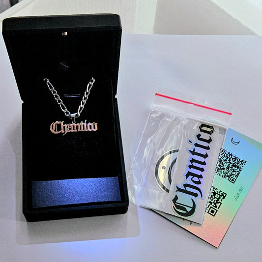 Chantico Naszyjnik Męski Srebrny