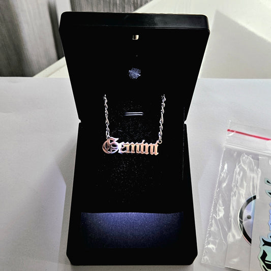 Naszyjnik Chantico Zodiac Bliźnięta Srebrny