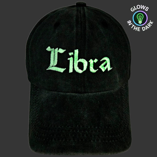 Chantico Zodiac Libra Czapka Świecąca w Ciemności Vintage Black