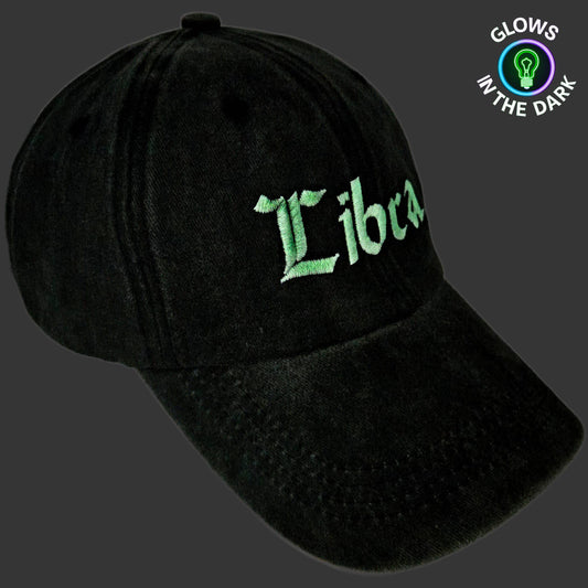 Chantico Zodiac Libra Czapka Świecąca w Ciemności Vintage Black